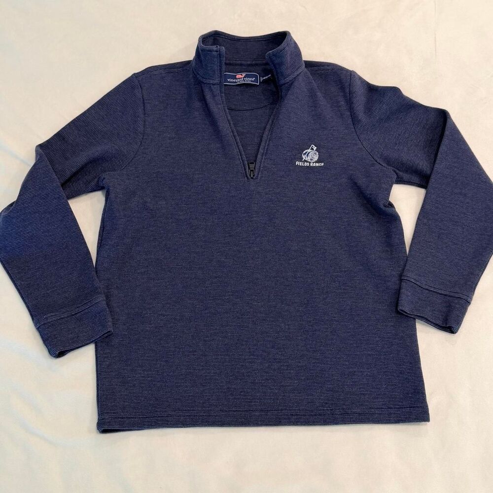 Vineyard-vines Women's Navy and Blue Jumper